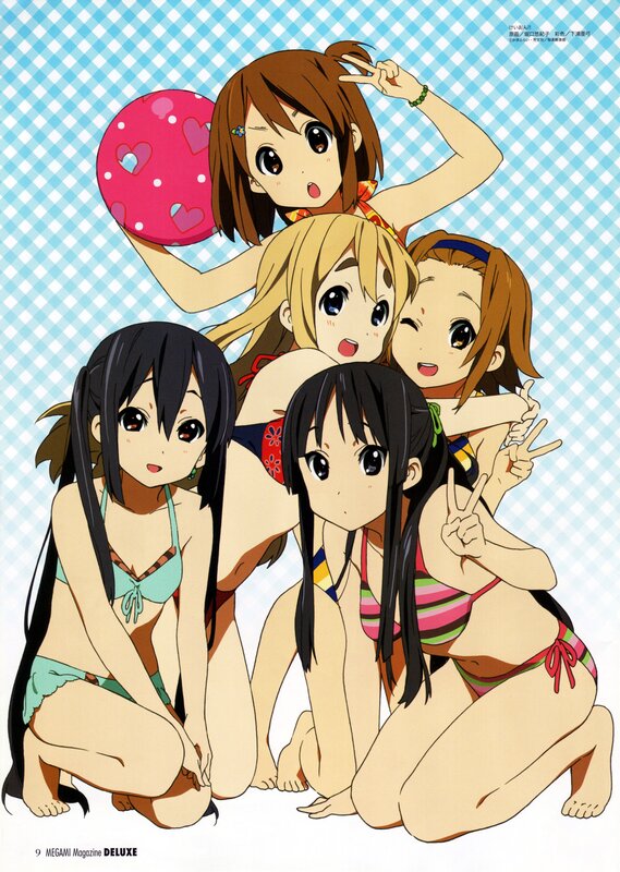 anime girls in swimsuits