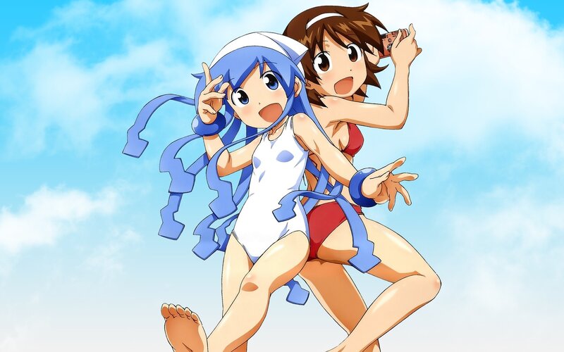 anime girls in swimsuits
