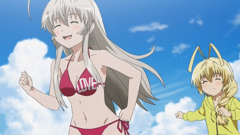Anime girls in swimsuits