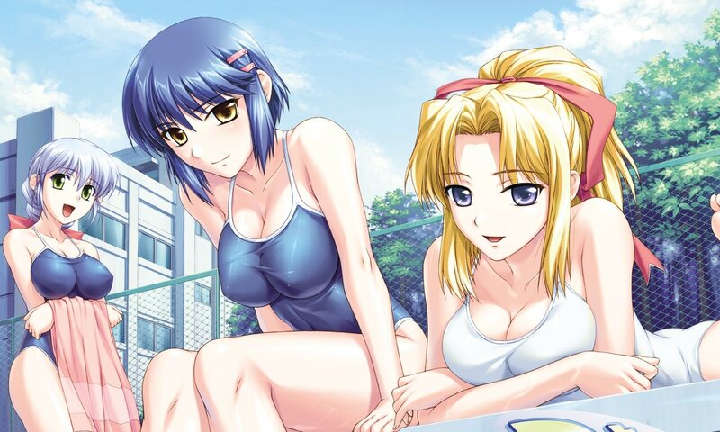 anime girls in swimsuits
