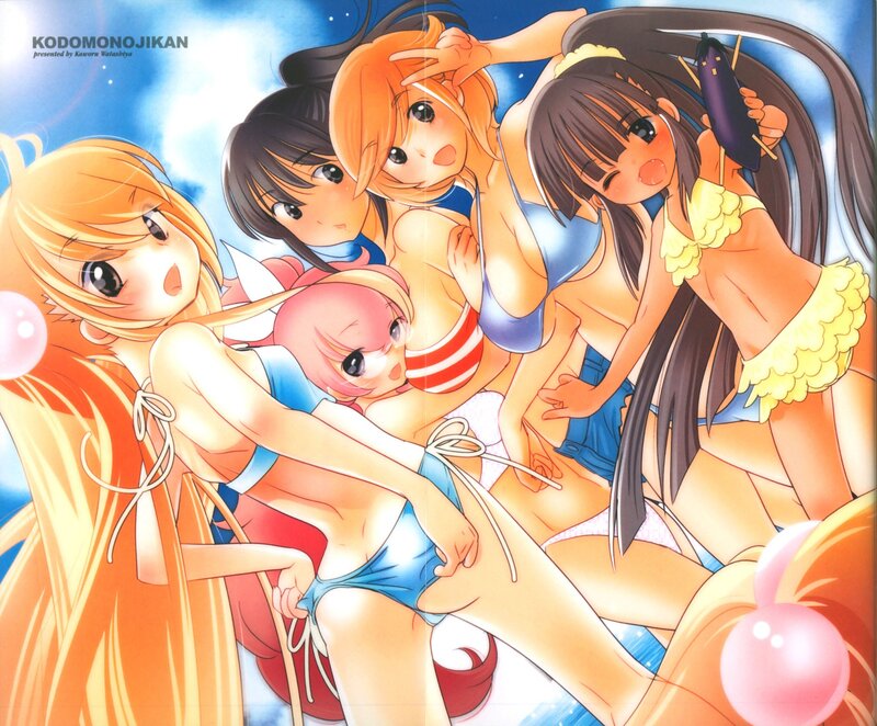 anime girls in swimsuits