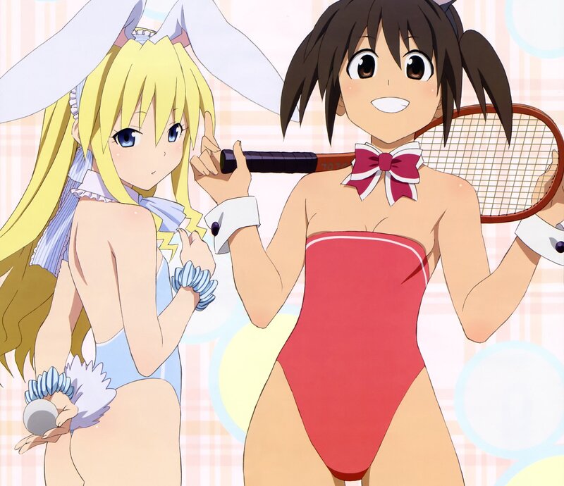 Anime girls in swimsuits