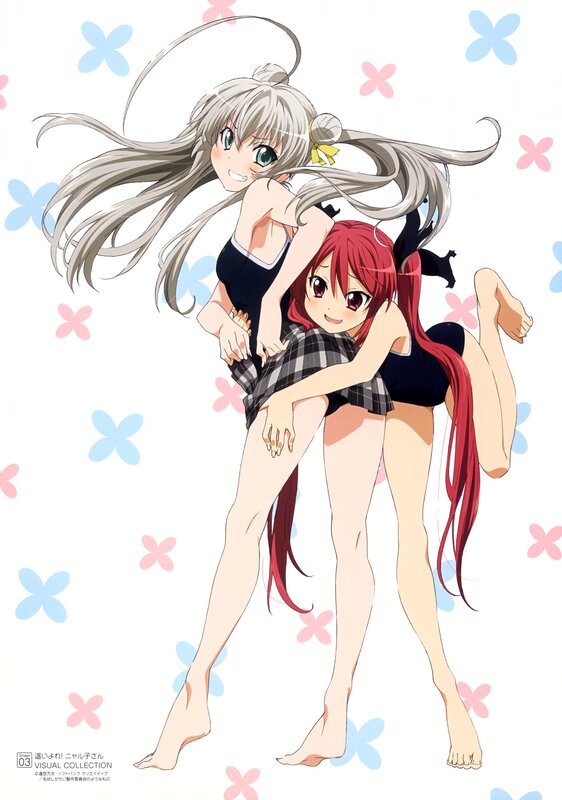 Anime girls in swimsuits