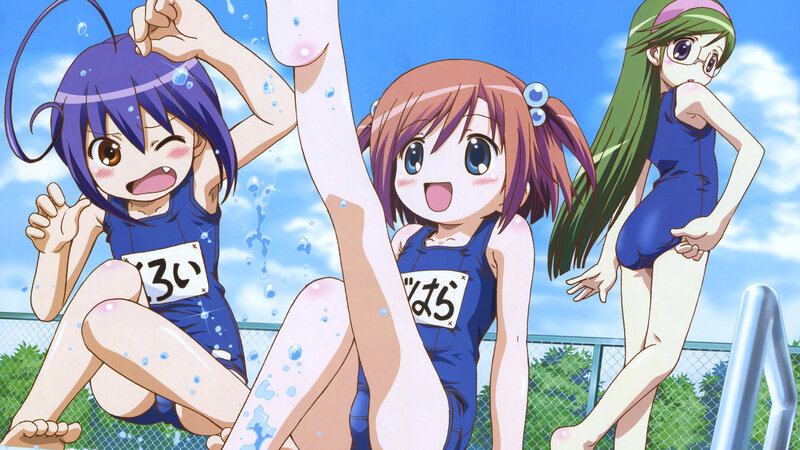 anime girls in swimsuits