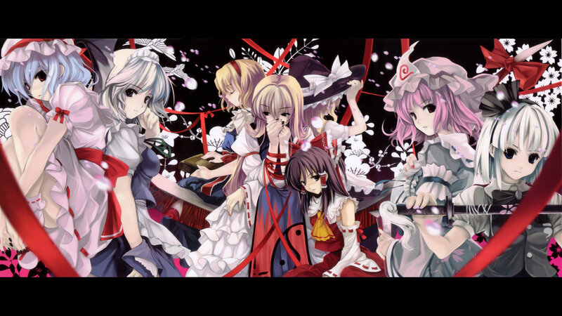 anime girls in traditional outfits