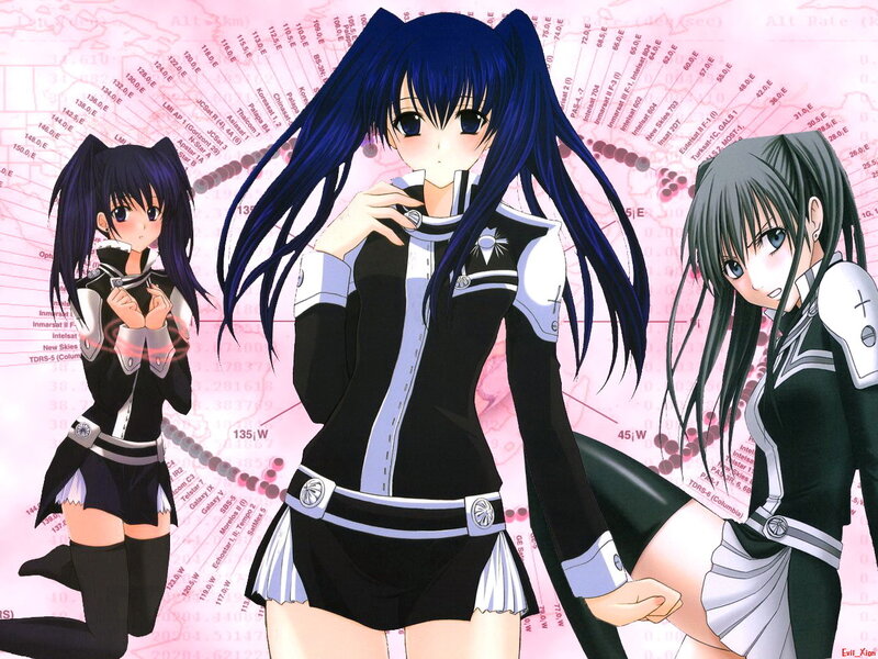 Anime girls in uniform