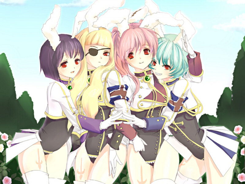 anime girls in uniform