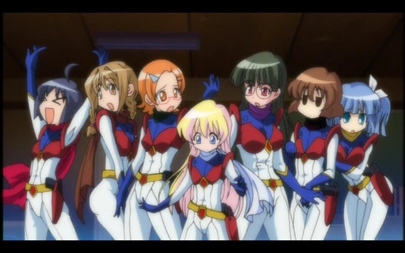 anime girls in uniform