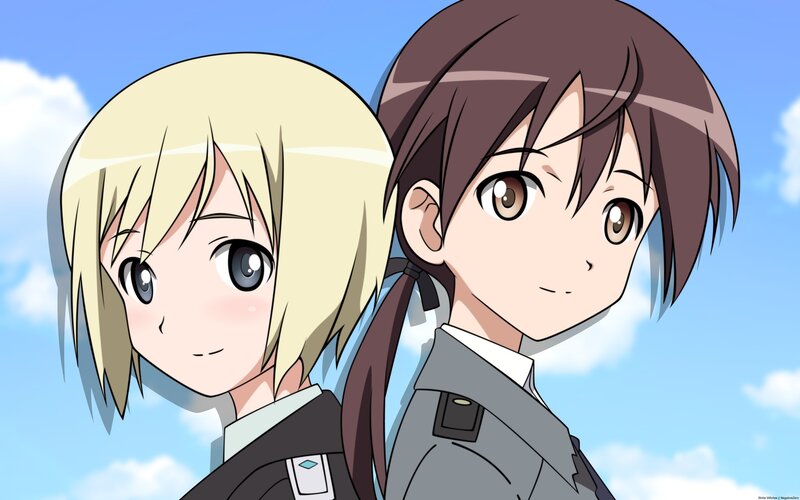 anime girls in uniform