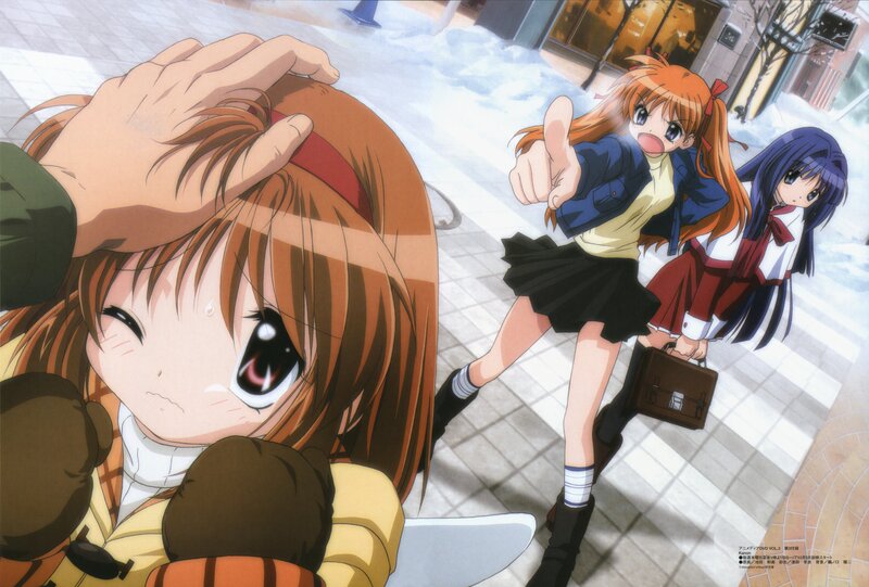 Anime Girls in Winter — Brown