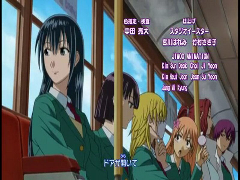 Anime Girls on a Bus — Green