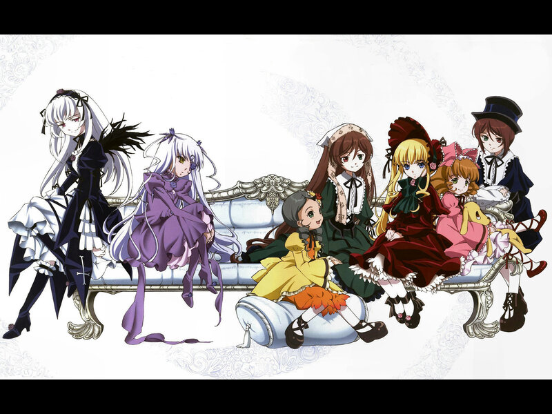 anime girls on a couch
