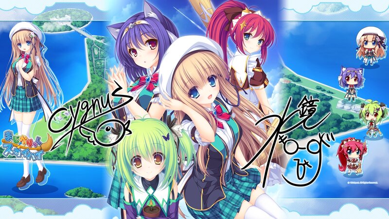 Anime Girls on Island