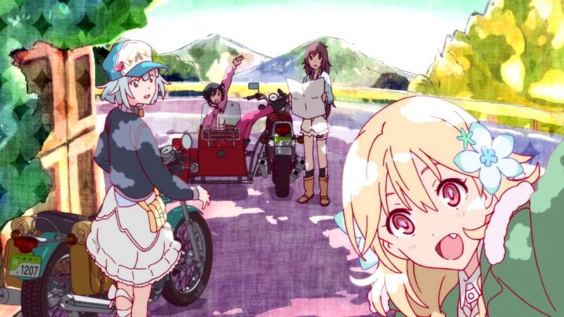 Anime Girls on Motorcycles
