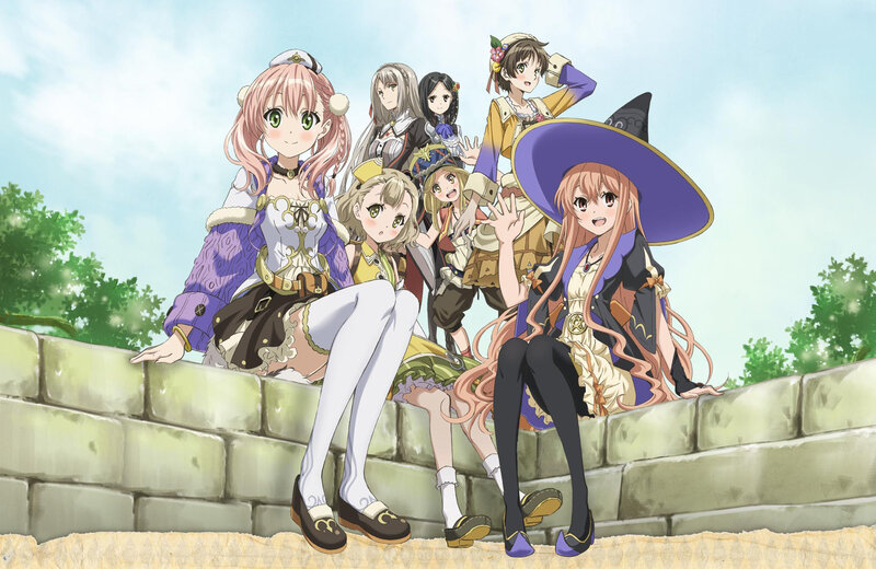 Anime Girls on Wall