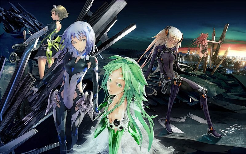 Anime Girls on Wreckage