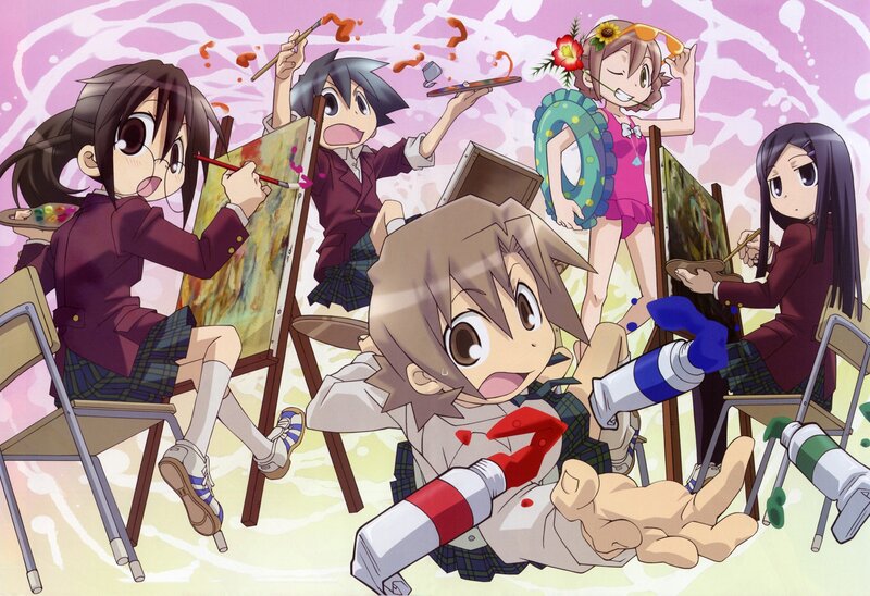 Anime Girls Painting