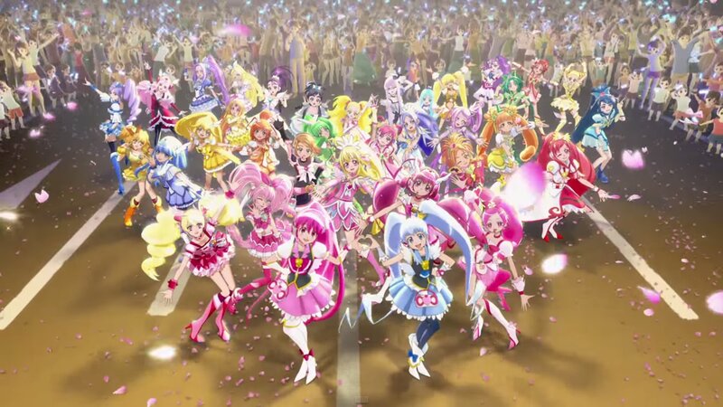 Anime Girls Performing — Pink