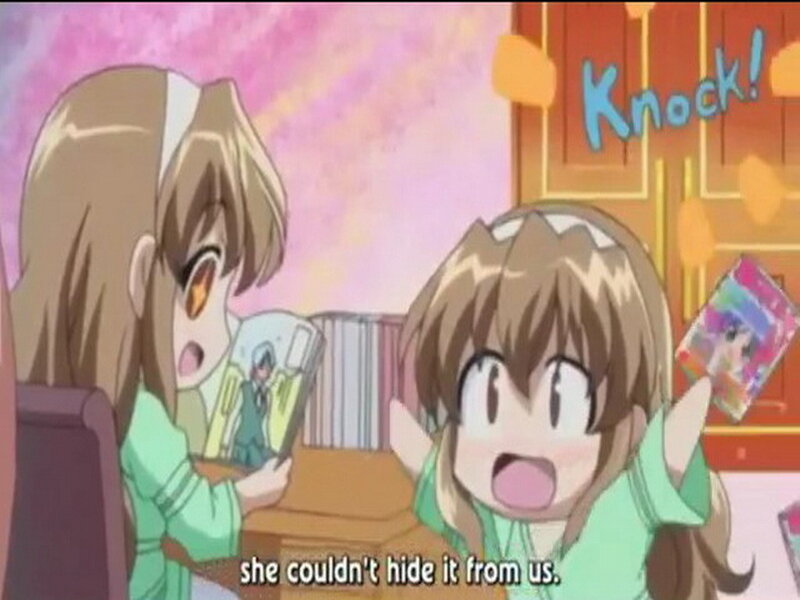 anime girls reacting to a book