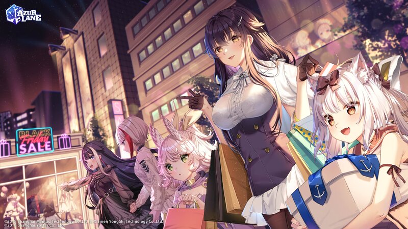 Anime Girls Shopping