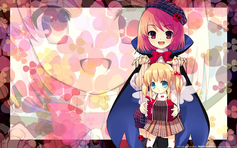 Anime girls with accordion