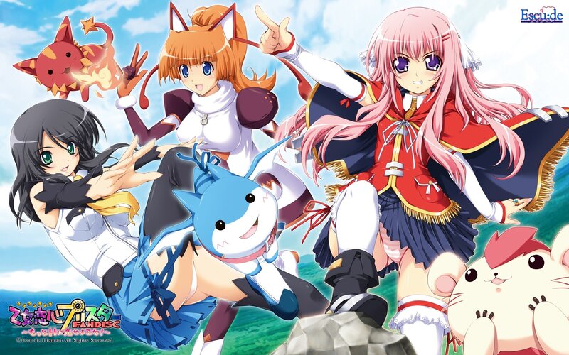 anime girls with animal companions