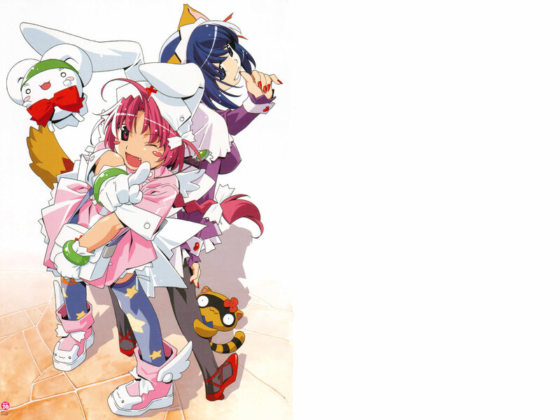 anime girls with animal companions