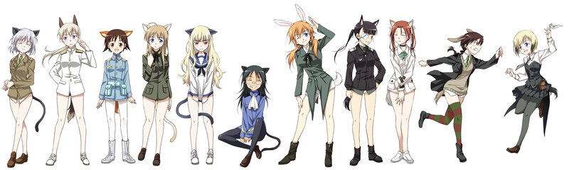 anime girls with animal ears