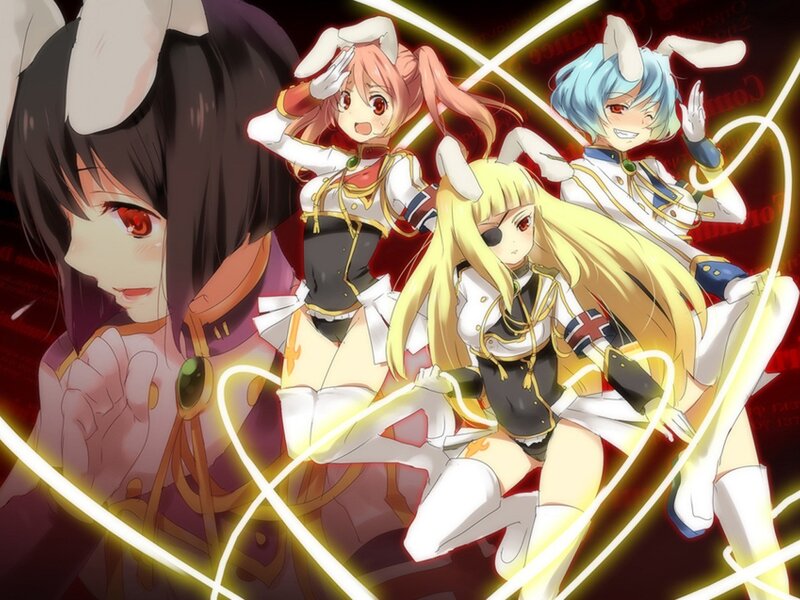 anime girls with bunny ears