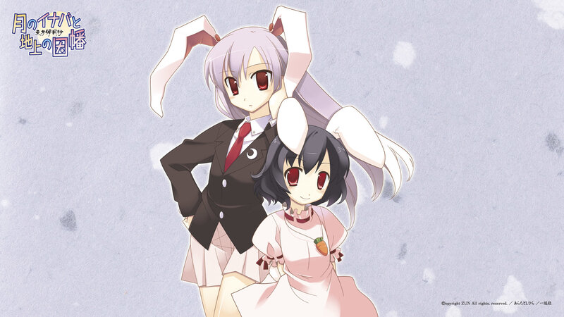 Anime girls with bunny ears