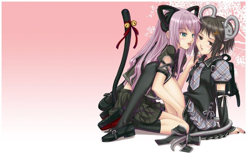 anime girls with cat ears