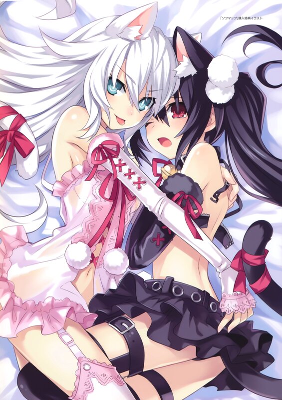 Anime girls with cat ears