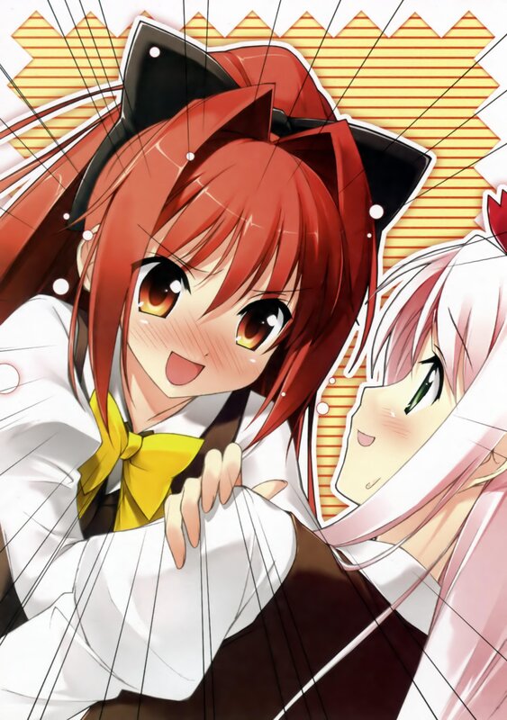 Anime girls with cat ears