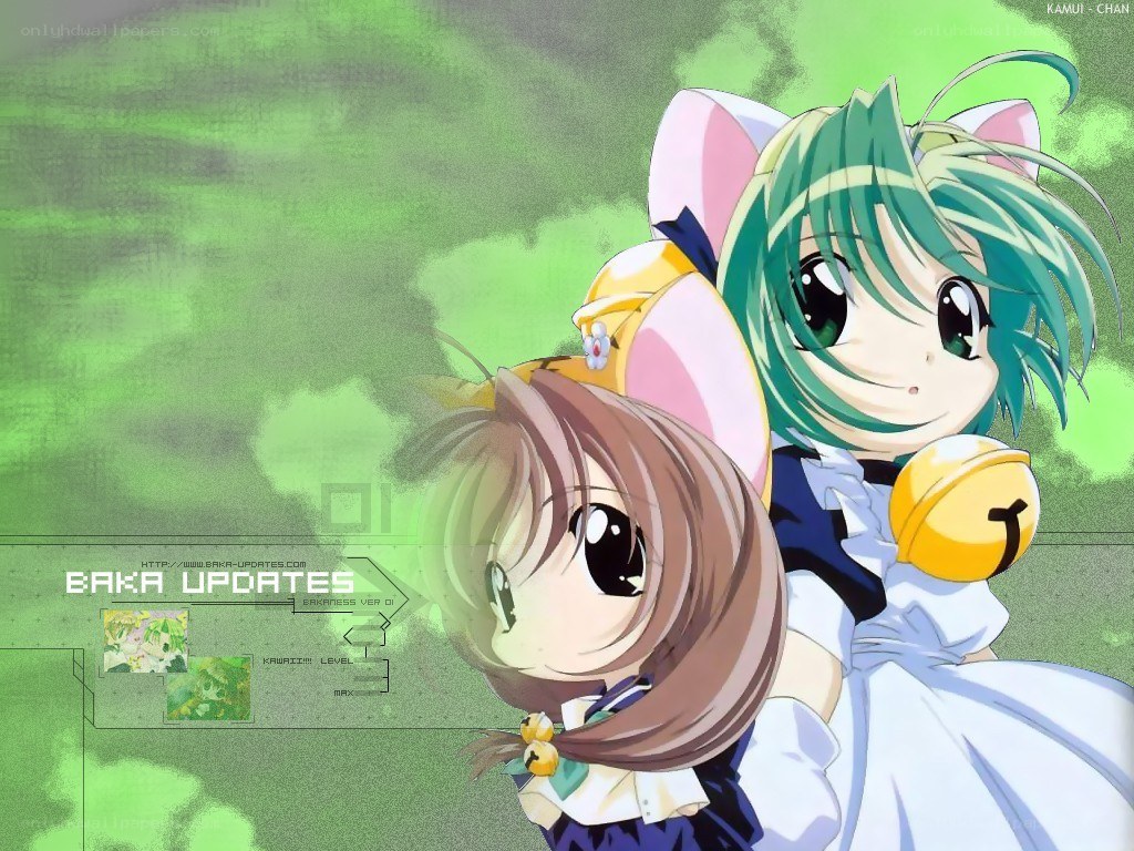 Anime girls with cat ears
