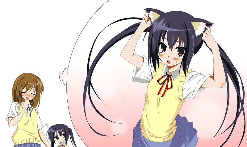 anime girls with cat ears