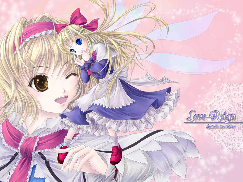 anime girls with fairy wings