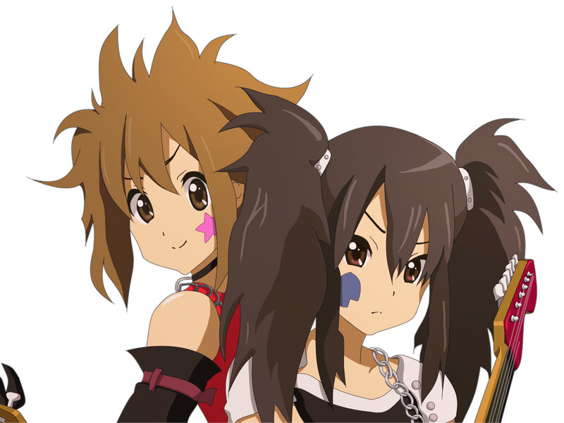 Anime girls with guitars