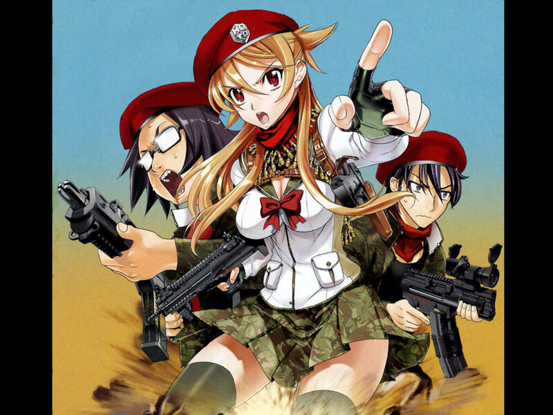anime girls with guns