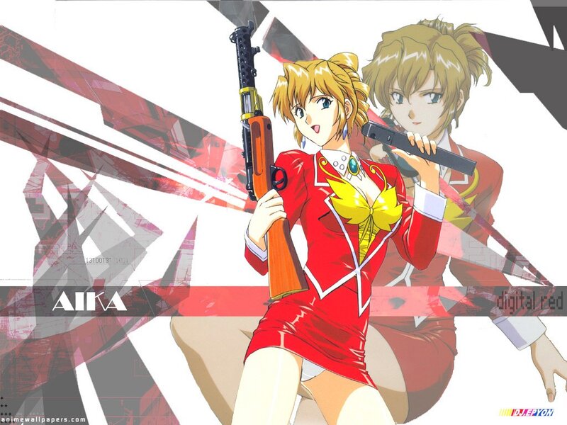 Anime girls with guns