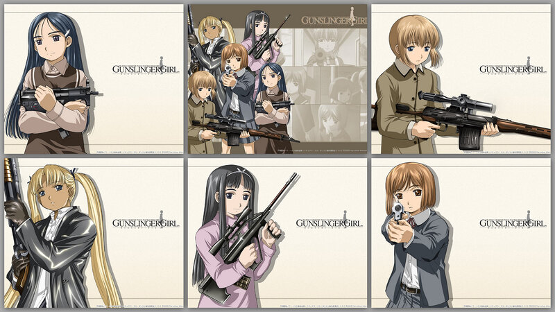 Anime Girls with Guns — Beige