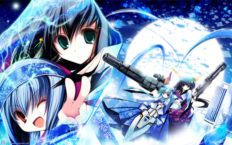 Anime Girls with Guns — Blue