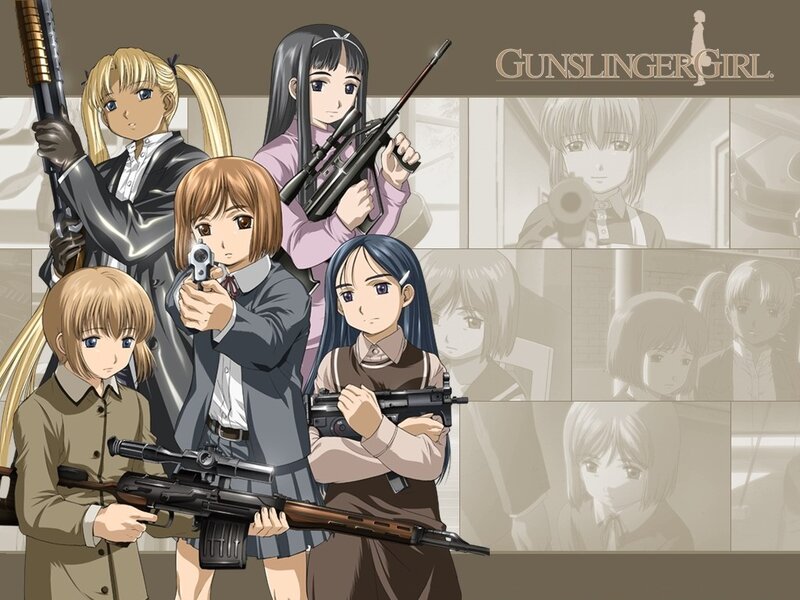 Anime Girls with Guns — Brown