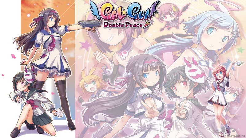 Anime Girls with Guns — Pink, Playful