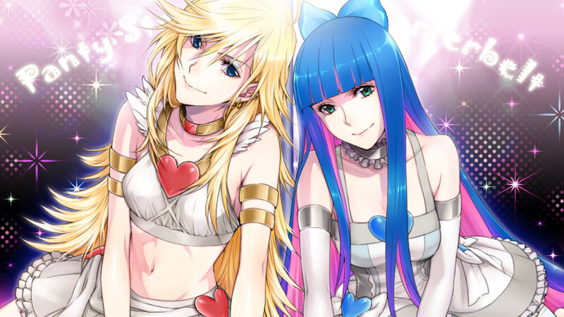 anime girls with hearts