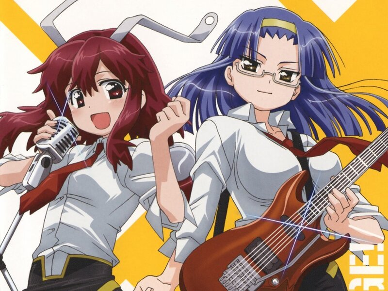 Anime girls with instruments