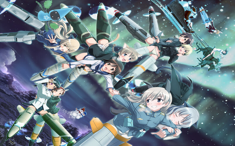 Anime Girls with Jetpacks