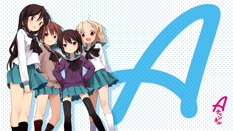 anime girls with letter A
