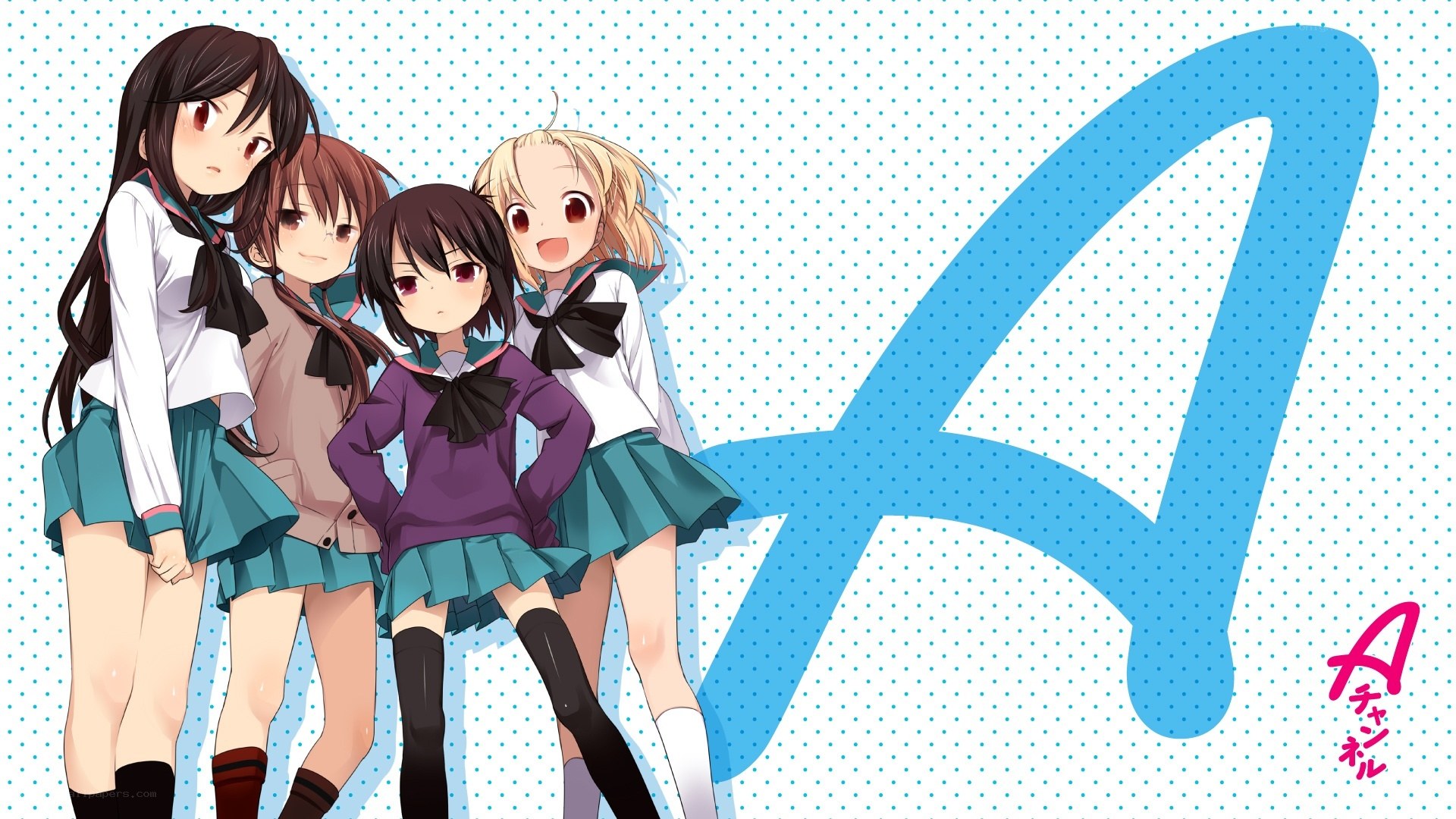 anime girls with letter A