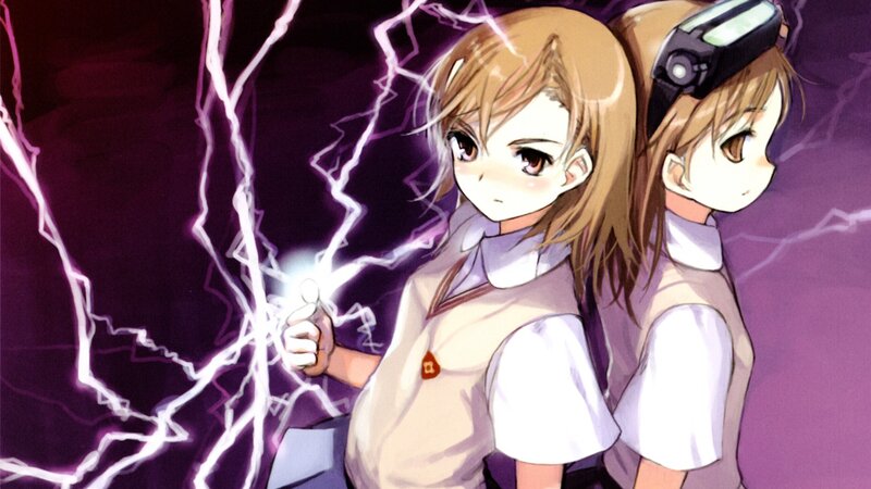 Anime girls with lightning powers