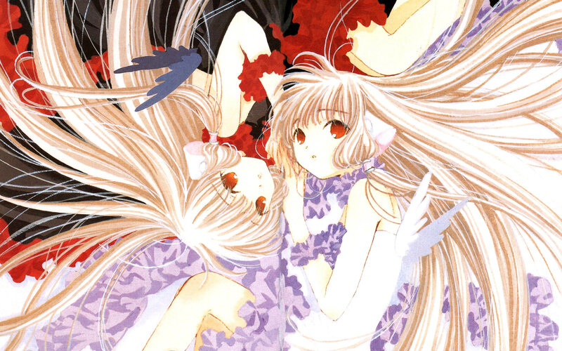 Anime girls with long hair